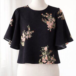 Flutter Sleeve Blouse
